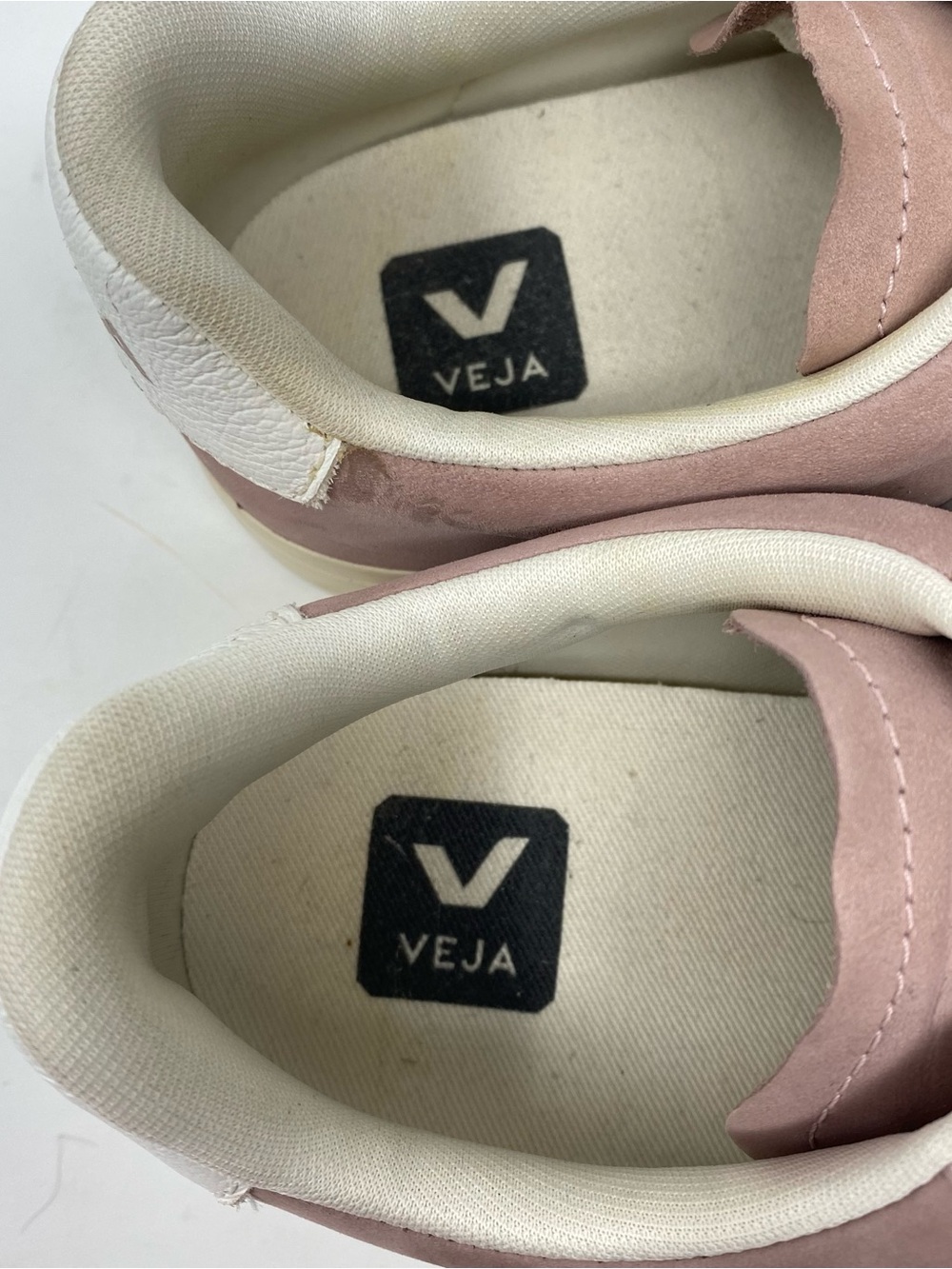 VEJA Campo Nubuck Sneakers Babe Pink White - Picture 9 of 11